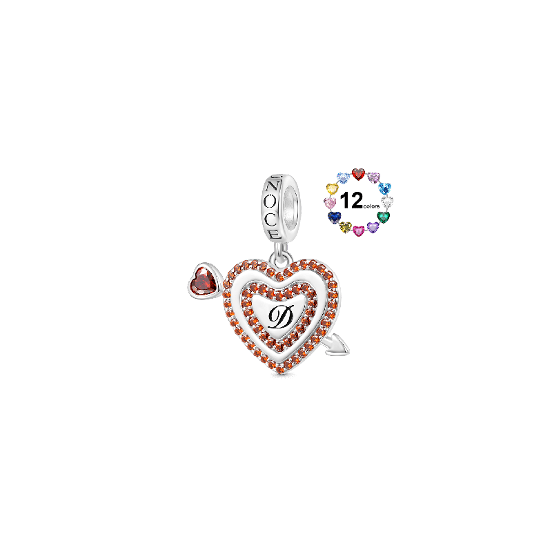 Gnoce Colgante Día de San Valentín Personalizado Corazón de Amor