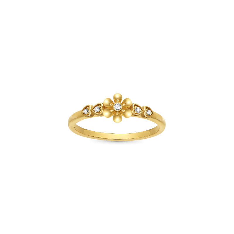 Gnoce Anillo Flor Amor