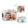 Gnoce "El Tiempo Más Hermoso" Personalizado Cámara Foto Charm para Colgante & Choker Collar