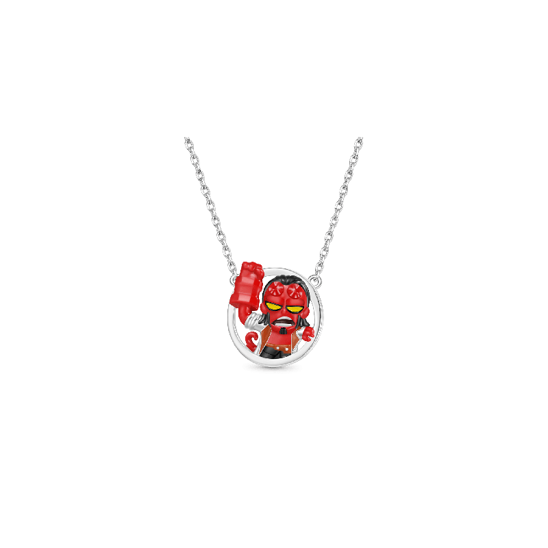 Gnoce Hellboy Raised Hand of Doom Necklace