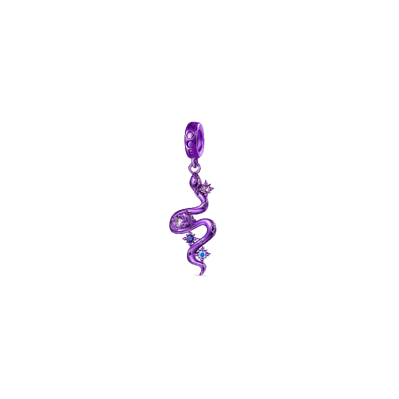 Gnoce Colgante Zodíaco Serpiente Caramelo Violeta